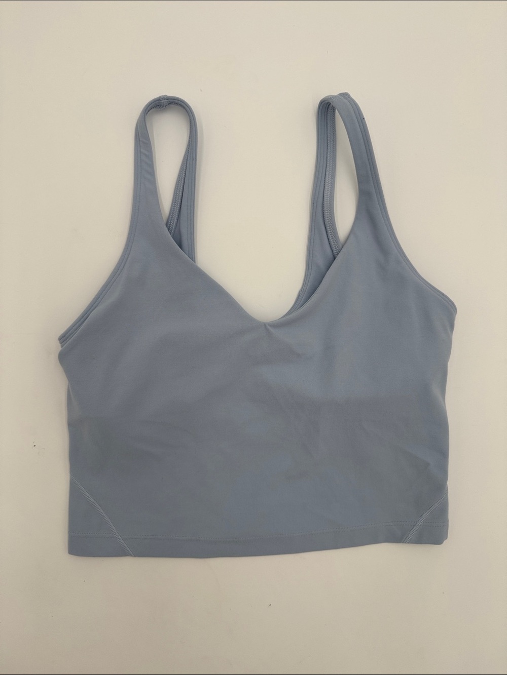 Align Light Blue Scoop Neck Bralette Tank